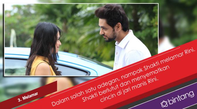 5 Potret Mesra Shakti Arora dan Rini Yulianti Saat Syuting FTV. (Foto: Adrian Putra/Bintang.com, Desain: Nurman Abdul Hakim/Bintang.com)