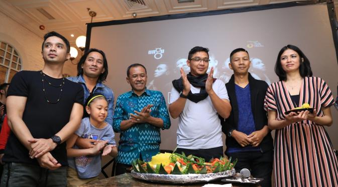 Preskon Ungu Band (Adrian Putra/bintang.com)