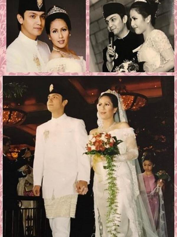 Gunawan dan Lala saat pernikahan (Instagram/@lala_gunaawan_family)