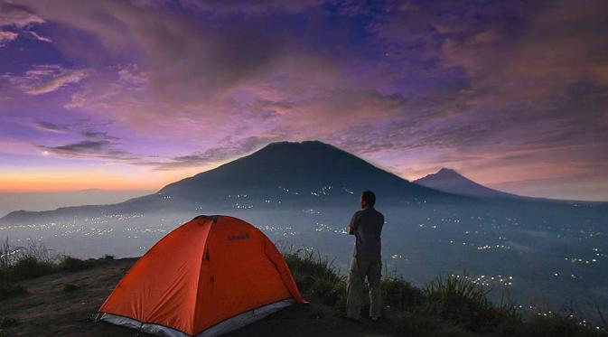 Gunung Andong, Magelang, Jawa Tengah. (linggabinangkit/Instagram)
