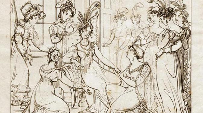 Putri Caraboo mendapat sambutan hangat dari para aristokrat Inggris (Wikipedia)