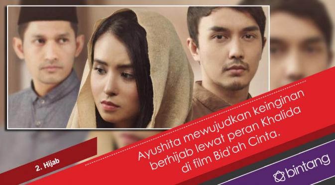 Berikut 4 hal yang dipelajari Ayushita di film Bid'ah Cinta.