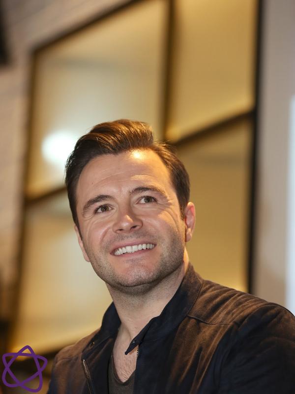 "Saya belasan kali datang ke sini. Saya selalu merasa bahwa Indonesia seperti layaknya rumah sendiri," kata Shane Filan di Intiland Tower, Jakarta Pusat, Senin (13/3). (Bambang E. Ros/Bintang.com)