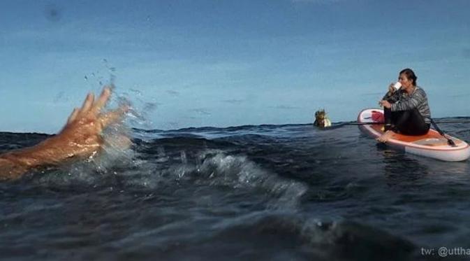 Meme Susi Pudjiastuti yang Bikin Langsung Pengin Nyebur ke Laut. (Foto: Kaskus.co.id)