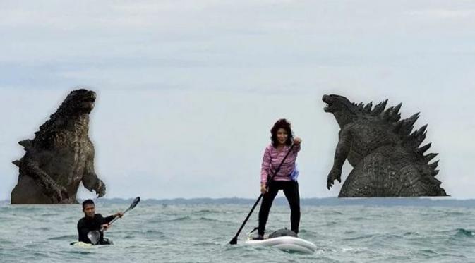 Meme Susi Pudjiastuti yang Bikin Langsung Pengin Nyebur ke Laut. (Foto: Kaskus.co.id)