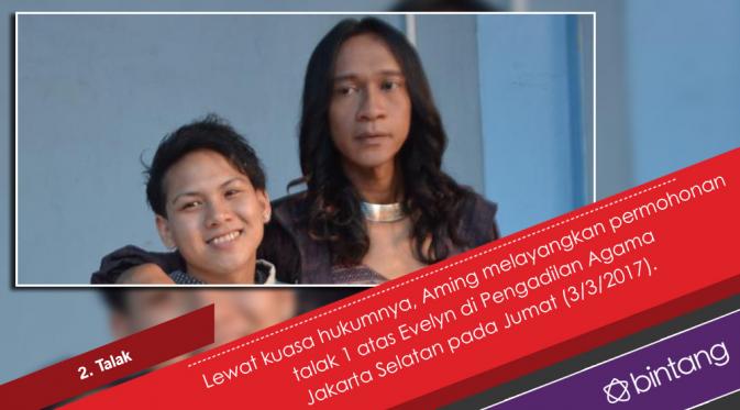 Perjalanan Cinta Evelyn dan Aming, Akankah Berakhir Bahagia? (Foto: Deki Prayoga, Desain: Nurman Abdul Hakim/Bintang.com)