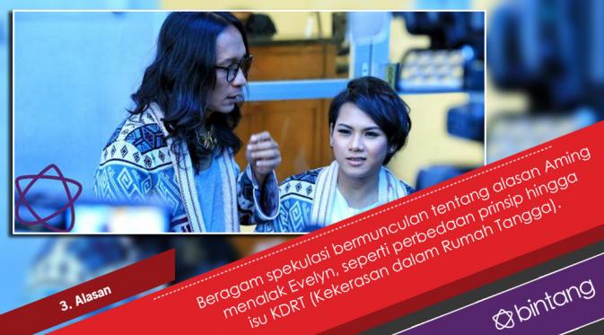 Perjalanan Cinta Evelyn dan Aming, Akankah Berakhir Bahagia? (Foto: Adrian Putra, Desain: Nurman Abdul Hakim/Bintang.com)