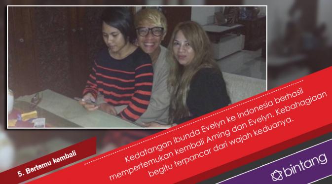 Perjalanan Cinta Evelyn dan Aming, Akankah Berakhir Bahagia? (Foto: Instagram/masayukip, Desain: Nurman Abdul Hakim/Bintang.com)