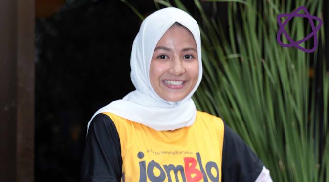 Alasan kebahagiaan Natasha Rizki main film Jomblo. (Deki Prayoga/bintang.com)