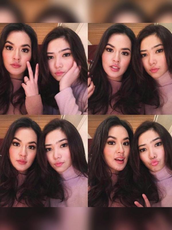 Raisa dan Isyana Sarasvati. (Instagram/isyanasarasvati)