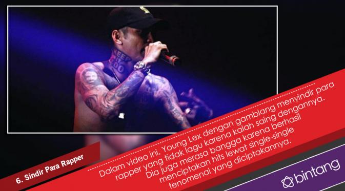 Walau fotonya menjadi meme yang kocak, namun hal ini justru menginspirasi Young Lex untuk menciptakan sebuah lagu berjudul Makan Bang. (Nurman Abdul Hakim/Bintang.com)