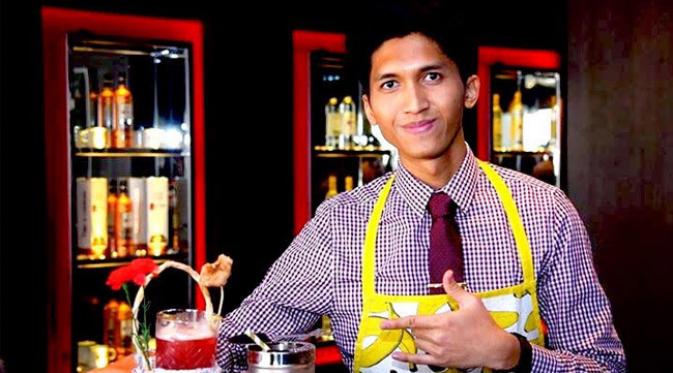 Erzal Stiawan, Bartender Ganteng yang Memenangi Kontes Dunia