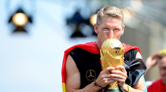 Schweinsteiger termasuk salah satu pemain tengah terbaik di Jerman (AFP)