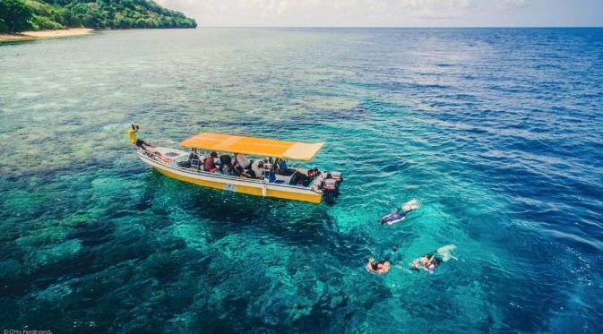 Pantai Kepulauan Banda, Maluku. (ottoferdinand_s/Instagram)