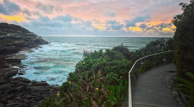 Coogee Beach, Sydney, NSW, Australia. (sprengerb/Instagram)