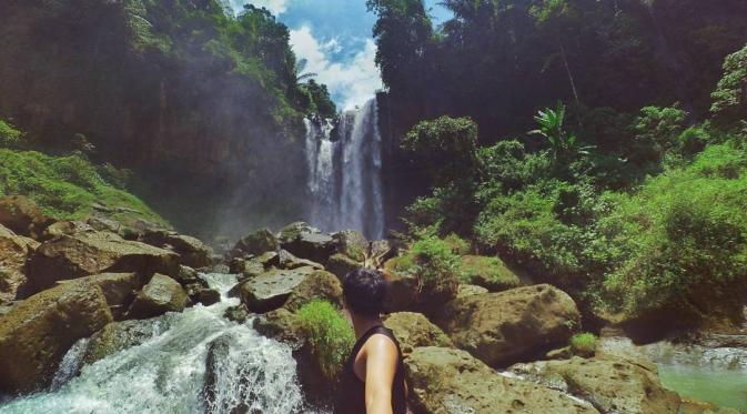 Curug Luhur, Cianjur, Jawa Barat. (sdverdana/Instagram)