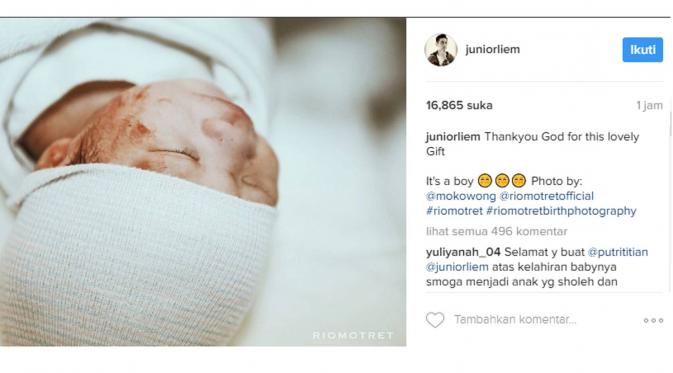 Junior Liem (Instagram: juniorliem)