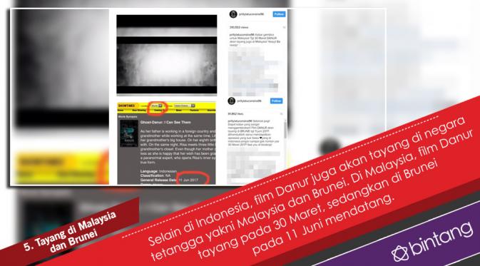 Sederet Fakta di Balik Film Horor Prilly Latuconsina, Danur. (Foto: Instagram/prillylatuconsina96, Desain: Nurman Abdul Hakim/Bintang.com)