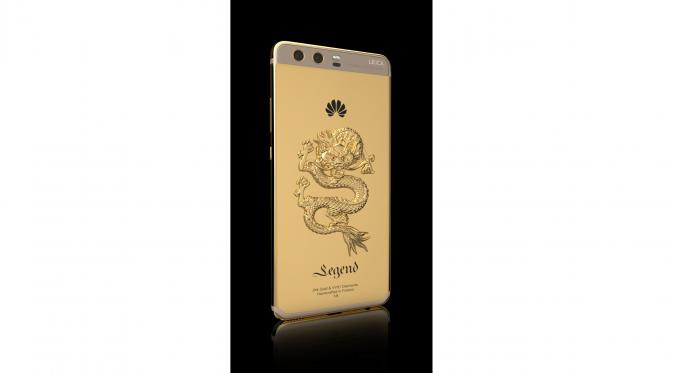 Huawei P10 emas besutan Legend (Sumber: Gizmochina)
