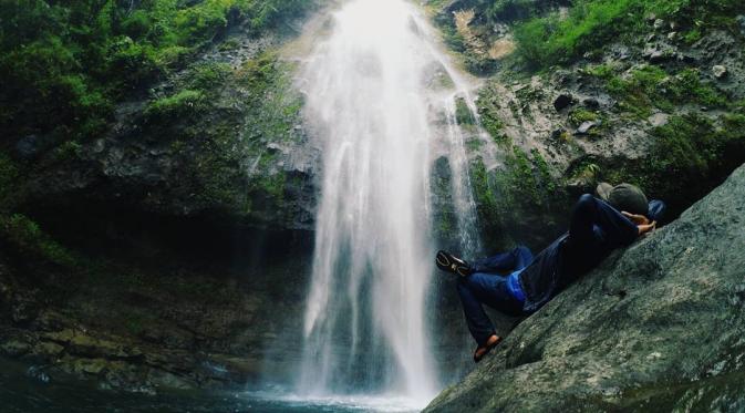 Curug Cimanintin, Tasikmalaya, Jawa Barat. (lebah_jujur/Instagram)