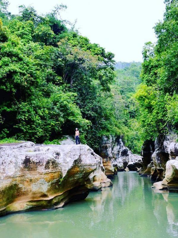 Tonjong Canyon, Tasikmalaya, Jawa Barat. (winda_mutiara/Instagram)