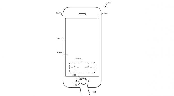 Paten fingerprint terbaru milik Apple, akankah diterapkan pada iPhone 8? (Sumber: BGR)