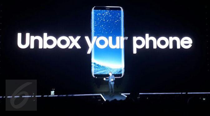 Samsung Galaxy S8 dan S8 Plus resmi meluncur di Indonesia, berapa harganya? (Liputan6.com/ Iskandar)