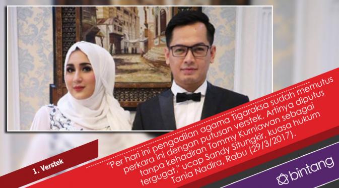 5 Fakta Perceraian Tommy Kurniawan dan Tania Nadira. (Foto: Instagram/tommykurniawann, Desain: Nurman Abdul Hakim/Bintang.com)