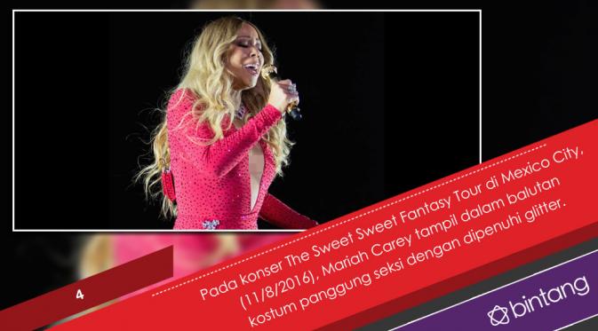 5 Penampilan Seksi Mariah Carey di Atas Panggung. (Foto: Lainey Gossip, Desain: Nurman Abdul Hakim/Bintang.com)