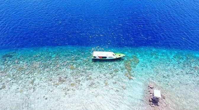 Pulau Siladen, Sulawesi Utara. (angelanastasiaa/Instagram)