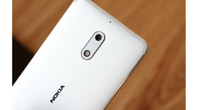 Kamera belakang Nokia 6 silver (Sumber: Gizmochina)