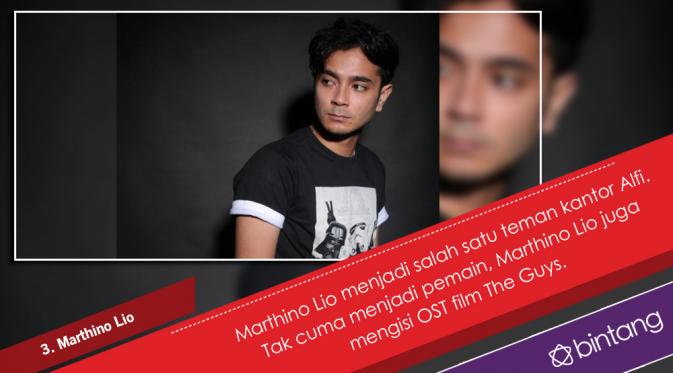 5 cowok yang jadi pasangan Pevita Pearch di film The Guys. (Foto: Bambang E Ros, DI: Nurman Abdul Hakim/Bintang.com)