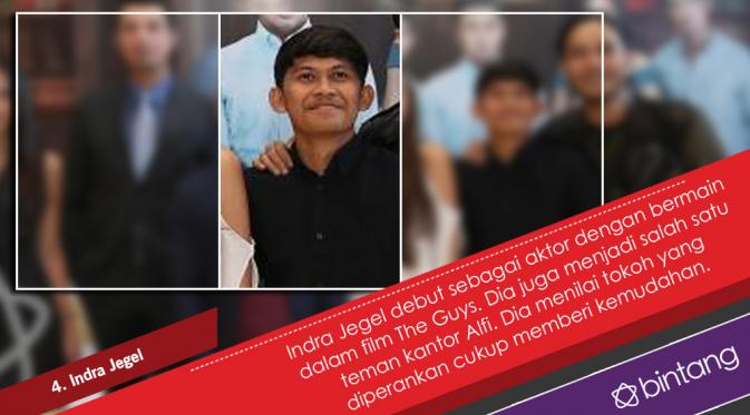 5 cowok yang jadi pasangan Pevita Pearch di film The Guys. (Foto: Bambang E Ros, DI: Nurman Abdul Hakim/Bintang.com)