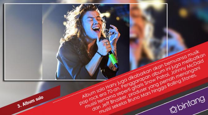 Harry Styles, dari Vakumnya One Direction hingga Solo Karier. (Foto: AFP/Bintang.com, Desain: Nurman Abdul Hakim/Bintang.com)