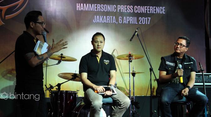 Preskon Hammersonic 2017 (Nurwahyunan/Bintang.com)