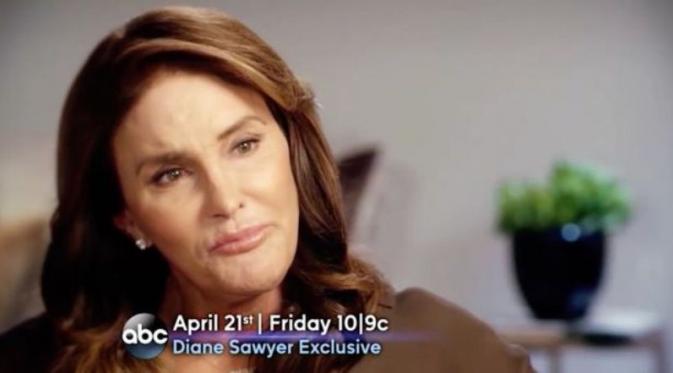 Caitlyn Jenner diwawancara eksklusif oleh Diane Sawyer. [foto: mirror.co.uk] 