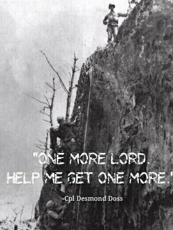 Quotes Desmond Doss. (pinterest.com)