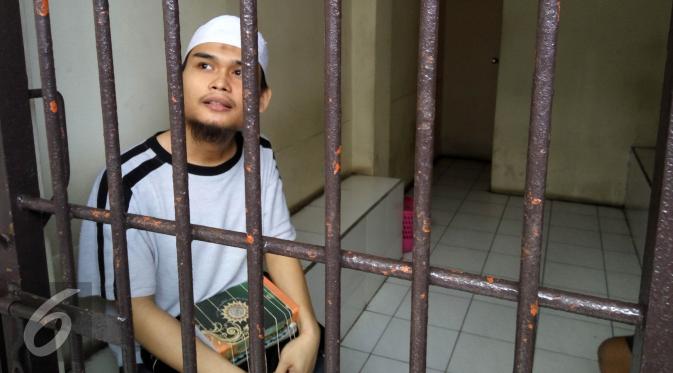 Rahmat Sesario, pelaku penganiayaan dan percobaan pemerkosaan terhadap Farah Dibba. (Surya Hadiansyah/Liputan6.com)