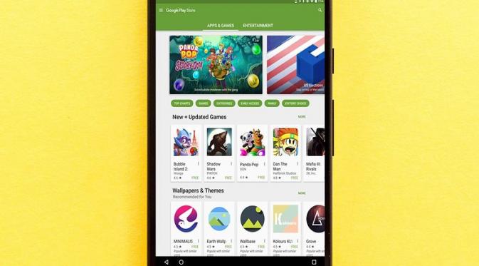 Tips Google Play (Sumber: Android Pit)
