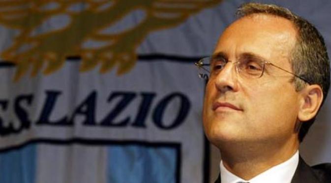 Potret Presiden Lazio Claudio Lotito.