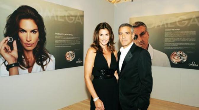 George Clooney dan Cindy Crawford. 