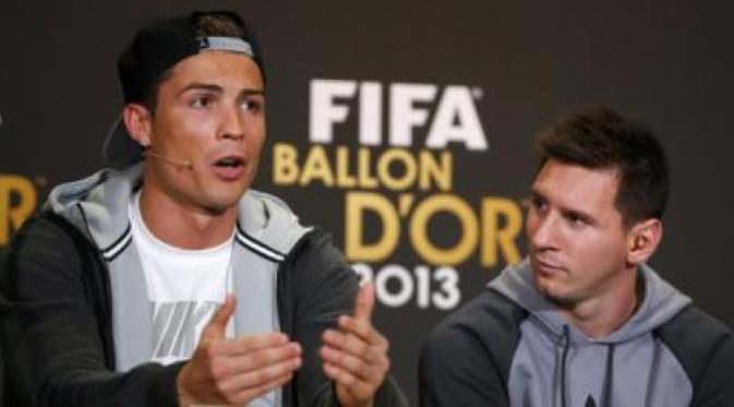 Lionel Messi dan Cristiano Ronaldo (http://img.bisnis.com/)