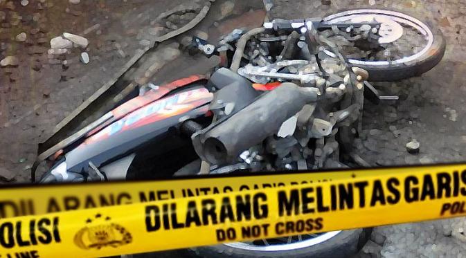 Ilustrasi Kecelakaan Motor