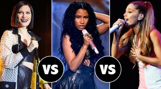 Arane Grande, Nicki Minaj dan Jessie J Lakukan Kolaborasi Asyik