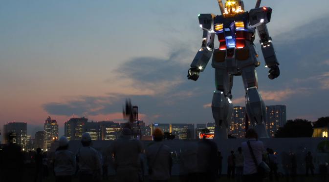 Patungnya berlokasi di Pulau Odaiba, Tokyo dan akan digerakkan pada 2019 mendatang.