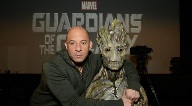 Vin memiliki sebuah pengalaman ajaib bersama anak-anaknya setelah ia ditunjuk sebagai Groot di Guardians of the Galaxy.