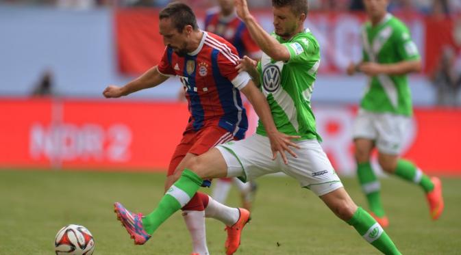 Franck Ribery (Carmen Jaspersen/AFP)