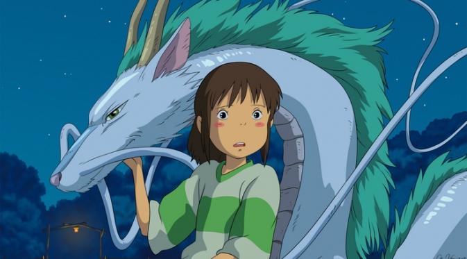 Film anime besutan Studio Ghibli, Spirited Away.