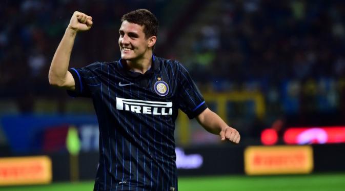 Mateo Kovacic saat berseragam Inter Milan