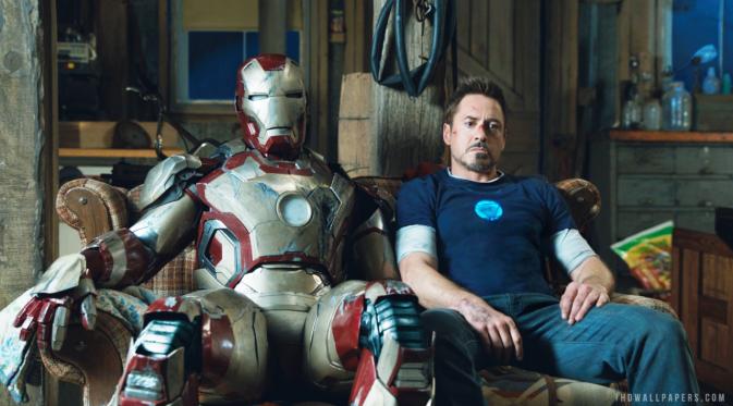 Robert Downey Jr., pemeran Iron Man.